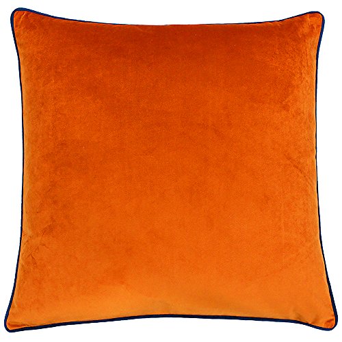 Paoletti Meridian 55X55 FEATHCUSH Tea, Tiger Orange/Teal Blau, 55x55cm von Paoletti