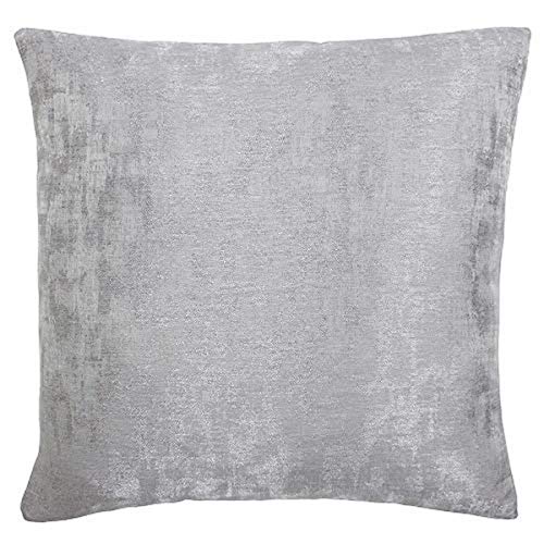 Paoletti Mirage FEATH CUSH 45X45 Silver, Polycotton, Gold, 45x45cm von Paoletti