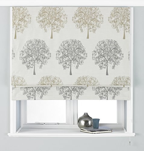 Paoletti Oakdale Blinds 153X137CM SIL, Polyester, Silber Paoletti Oakdale Blinds 153X137CM SIL, Polyester, Silber von Paoletti