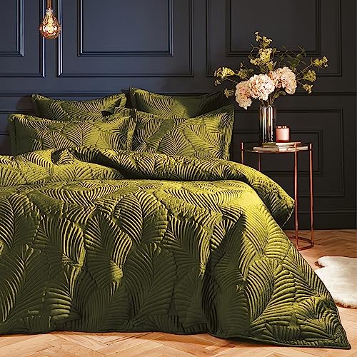Paoletti Palmeria Bettwäsche-Set für Doppelbett, Moos Paoletti Palmeria Bettwäsche-Set für Doppelbett, Moos von Paoletti