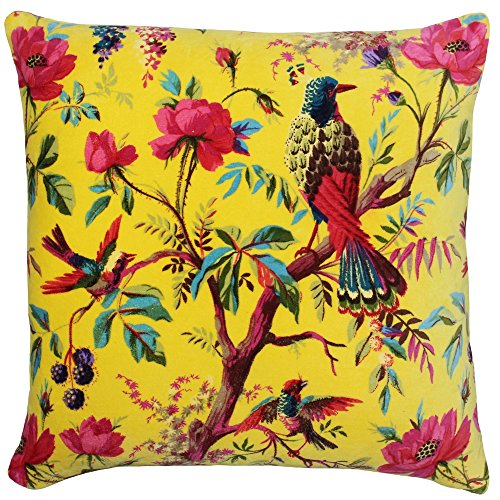 Paoletti Paradise 50X50 C/CASE Yellow, Baumwolle, Gelb,50x50cm Paoletti Paradise 50X50 C/CASE Yellow, Baumwolle, Gelb,50x50cm von Paoletti