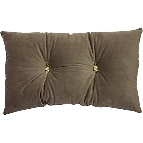 Paoletti Pineapple 30X50 PF Cushion Grey, Polyester, Grau, 30x50cm Paoletti Pineapple 30X50 PF Cushion Grey, Polyester, Grau, 30x50cm von Paoletti