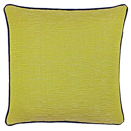 Paoletti Putney Kissenbezug, Polyester, Citron/Navy, 45 x 45cm von Paoletti