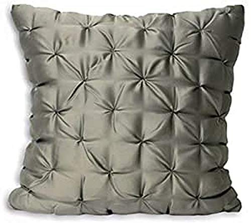 Paoletti Riva Limoges Kissenbezüge, Grau, 55 x 55 cm von Paoletti