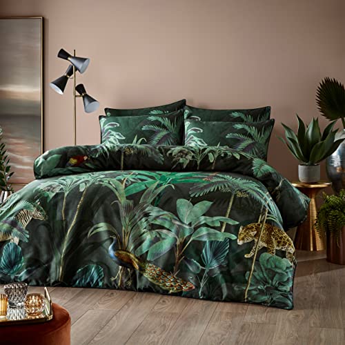 Paoletti Siona Duvet Cover Set, Baumwolle, Multi, Double von Paoletti