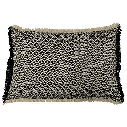 Paoletti Tangier Kissen mit Federfüllung, einfarbig, 40 x 60 (16" x 24") von Paoletti