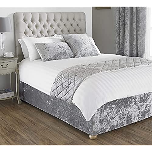 Riva Home Verona B/WRAP DB Silver, Polyester, Silber, Double von Paoletti