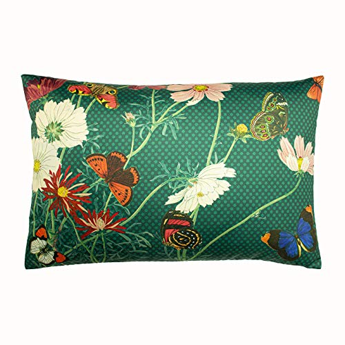 Paoletti Wildlebenden Tiere Polyester gefülltes Kissen, Smaragd, 40 x 60cm von Paoletti