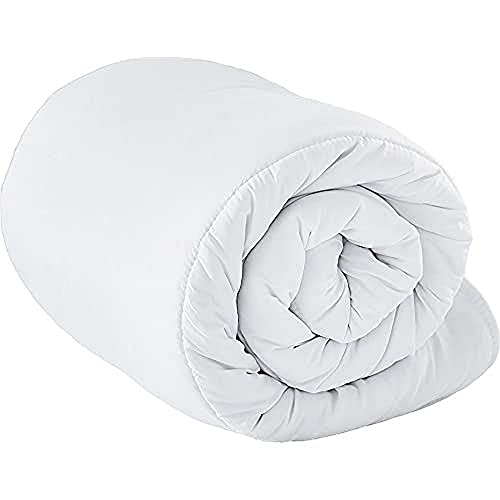 Riva Home Cosy Home DB 10.5 TOG Quilt, Polycotton, Weiß, Double von Paoletti