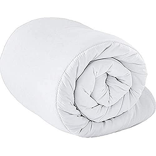 Riva Home Cosy Home SKS 10.5 TOG Quilt, Polycotton, Weiß, Super King von Paoletti
