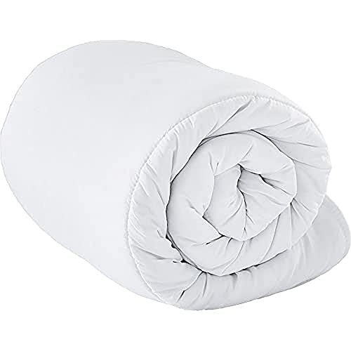 Riva Home Hollow Duvet, Polycotton, Weiß, 228 x 219cm von Paoletti