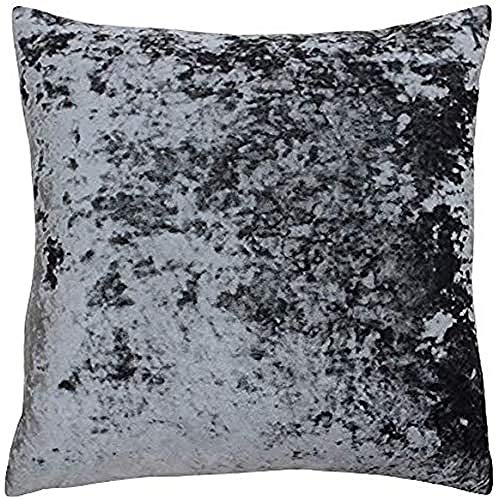 Riva Home Verona 55X55 FEATH CUSH Pewter, Zinn, 55x55cm von Paoletti