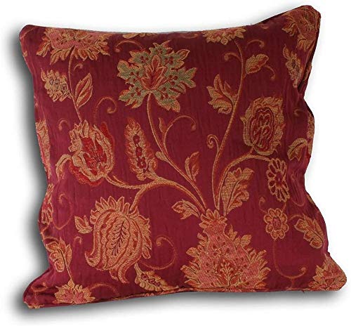 Zurich Burgundy Cushion Cover von Paoletti