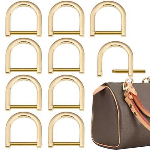 10 Stück Schäkelschraube D-Ringe U-Form D-Ringe Ersatz 10 Stück Schäkelschraube D-Ringe U-Form D-Ringe Ersatz von Paotxpum
