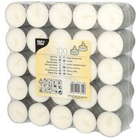 PAPSTAR Teelichter weiß - 100 Stück von STARPAK
