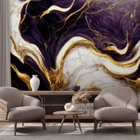 Fototapete Aus Beigem Und Violettem Marmor | Wanddekoration Hausrenovierung Wandkunst Vinyl-Tapete Zum Abziehen Aufkleben Oder Nicht Selbstklebend Fototapete Aus Beigem Und Violettem Marmor | Wanddekoration Hausrenovierung Wandkunst Vinyl-Tapete Zum Abziehen Aufkleben Oder Nicht Selbstklebend von PapayaWallsShop