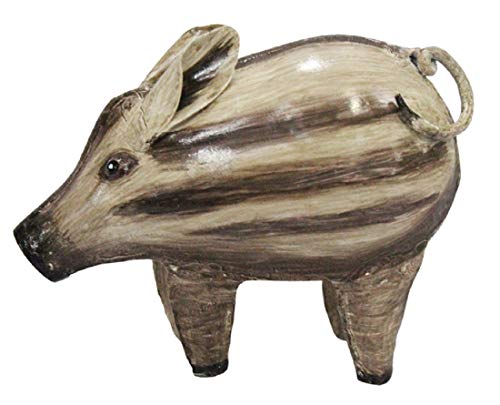 Pape Metall-Deko-Figur Mini-Wildschwein Frischling Metall bemalt Verschiedene Größen (klein) von Pape