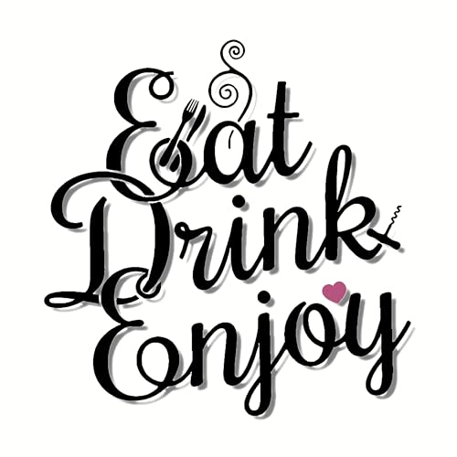 20 Servietten Eat, drink and enjoy | Spruch | Text | Essen | Party | Tischdeko | Decoupage | Serviettentechnik 33x33cm 20 Servietten Eat, drink and enjoy | Spruch | Text | Essen | Party | Tischdeko | Decoupage | Serviettentechnik 33x33cm von Paper+Design