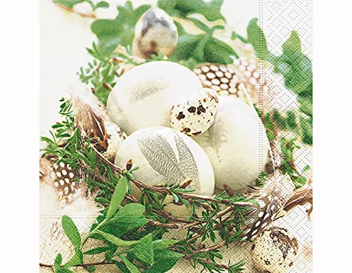 Osterserviette - Design Osternest aus Zweigen Osterserviette - Design Osternest aus Zweigen von Paper + Design