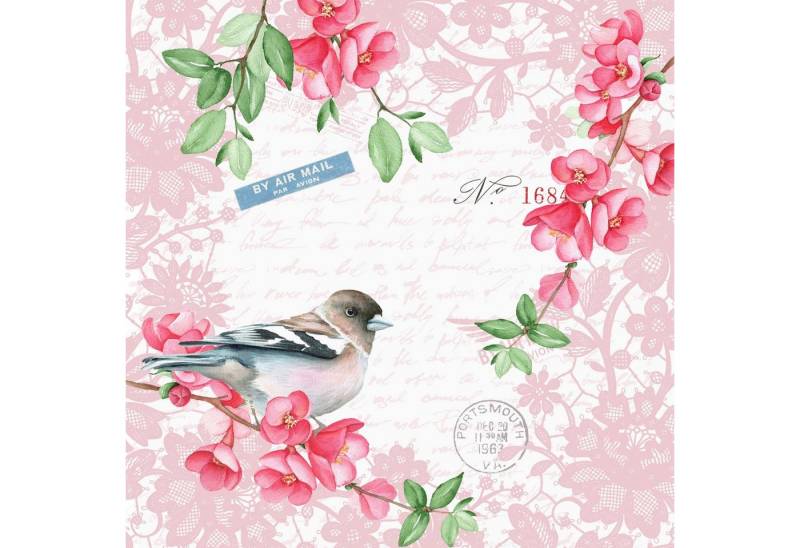 Paper+Design Papierserviette, (20 St), 33 cm x 33 cm von Paper+Design