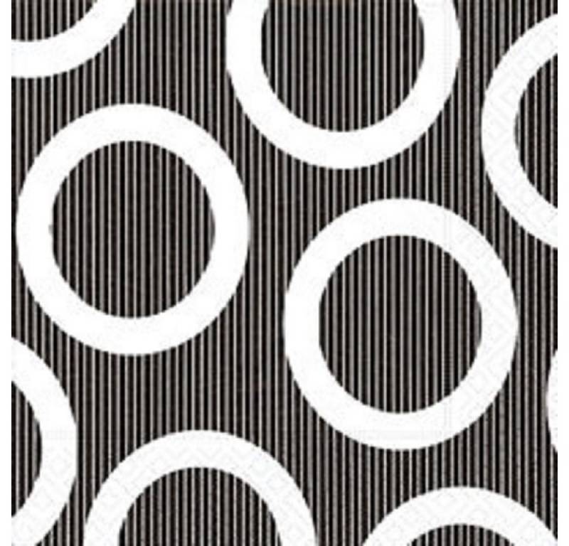 Paper+Design Papierserviette 20 COCKTAIL SERVIETTEN 25x25cm CIRCLE Kreise Paper + Design tabletop Paper+Design Papierserviette 20 COCKTAIL SERVIETTEN 25x25cm CIRCLE Kreise Paper + Design tabletop von Paper+Design