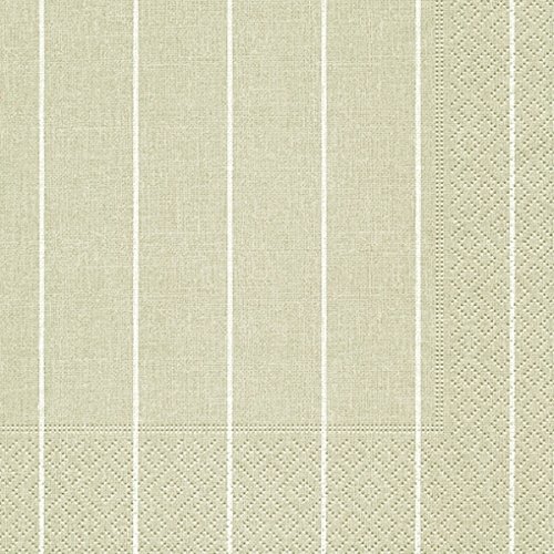 Paper + Design 20 Lunch Servietten Streifen beige (Home beige) Essen Trinken von Paper+Design