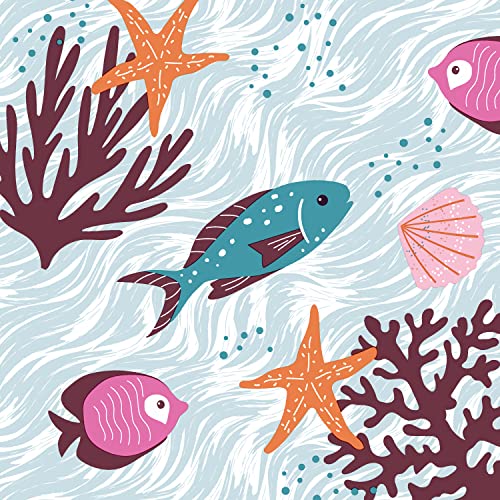 Serviette "Ocean Safari" von Paper+Design