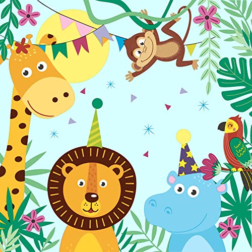 Serviette "Party Tiere", 20 Stück von Paper+Design