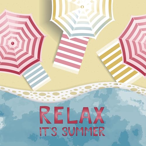 Serviette "Relax It's Summer", 20 Stück von Paper+Design