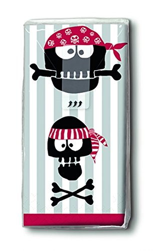 PAPER+DESIGN Motiv Taschentuch FSCMix 10 Stck.,Pirates Ahoi von Paper+Design