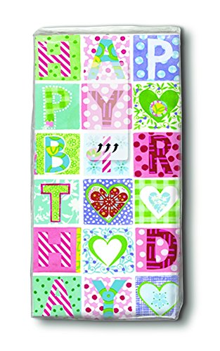 PAPER+DESIGN Motiv Taschentuch FSCMix 10 Stck.Bday von Paper+Design
