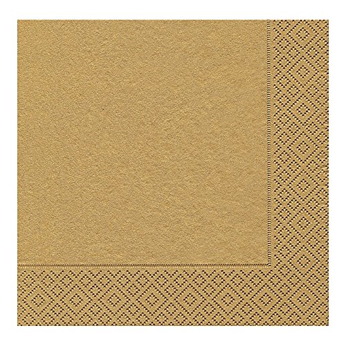 Paper+Design Servietten ´Uni gold´ 4037698200852 von Paper+Design