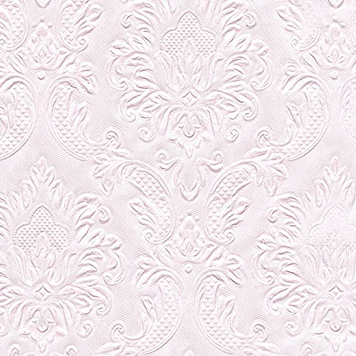Paper + Design Ornament Soft pink pink 16pc (S) Paper Napkin – Paper Servietten (Pink, Pattern, 330 mm, 33 cm, 16 PC (S)) von Paper + Design