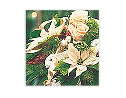 SERV.LUNCH CHRISTMAS BOUQUET 33 x 33 cm. -20u.- von Paper+Design