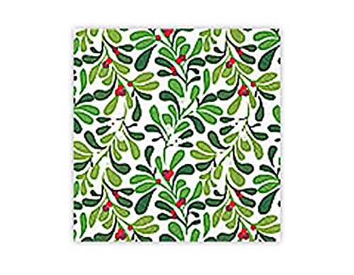 SERV.LUNCH MISTLETOE ORNAMENT 33 x 33 cm. -20u.- von Paper + Design