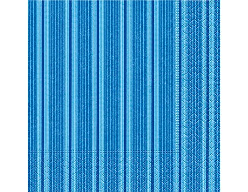 Servietten Einzigartige Streifen Serviette mit Streifen Farbe : blau von Paper + Design