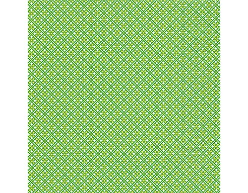 Servietten Papier Finja Green, 33 x 33 cm, 20u, exotisch von Paper + Design