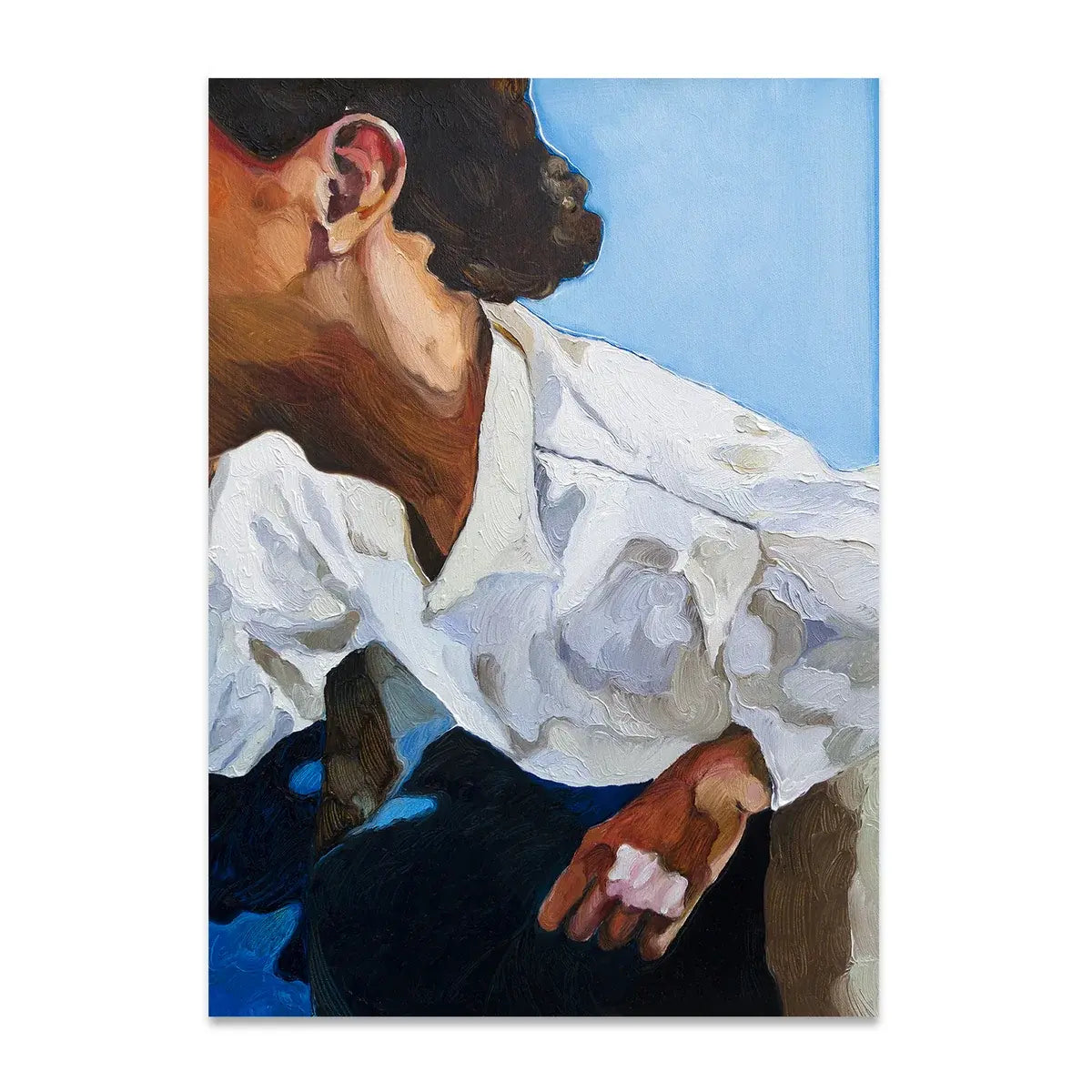 B-Ware Paper Collective Poster Kunstdruck The Man I Met At A Bar Verschiedene Farben B-Ware Paper Collective Poster Kunstdruck The Man I Met At A Bar Verschiedene Farben von Paper Collective