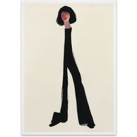 Paper Collective - Black Pants Poster, 30 x 40 cm von Paper Collective