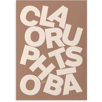 Paper Collective - Claustrophobia Poster, 50 x 70 cm von Paper Collective
