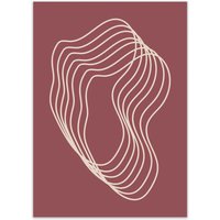 Paper Collective - Echo Poster 01, 50 x 70 cm von Paper Collective
