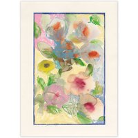 Paper Collective - Flower Window Poster, 100 x 140 cm von Paper Collective