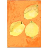 Paper Collective - Lemons Poster, 50 x 70 cm von Paper Collective