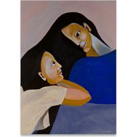 Paper Collective - Sisters II Poster, 30 x 40 cm von Paper Collective