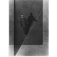 Paper Collective - Walk The Line Poster, 50 x 70 cm von Paper Collective