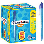 Papermate InkJoy 100 RT Kugelschreiber Blau Mittel 0.8 mm 100 Stück von Papermate