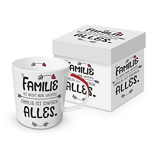 Kaffeebecher Familie mit Geschenkbox, Tasse Geschenkset Geschenkidee von Paper Product Design