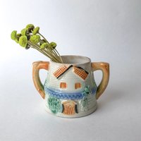 Windmühle Zuckerdose Mit Griffen // Übertopf Oder Knospenvase Windmühle Zuckerdose Mit Griffen // Übertopf Oder Knospenvase von PaperCityInteriors