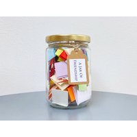 Ein Glas Der Freundschaft/50+ Zitate Das Perfekte Geschenk Für Einen Freund Post Senden Direkt Bester Freund, Handgemachtes Mit Zitaten von PaperHeartCreation
