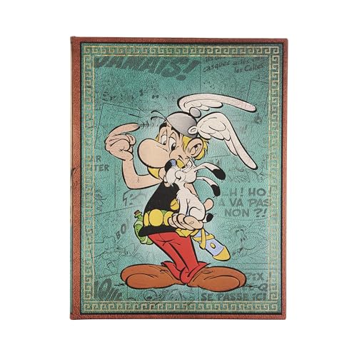 Asterix the Gaul (The Adventures of Asterix) Ultra Unlined Hardback Journal (Elastic Band Closure) von Paperblanks
